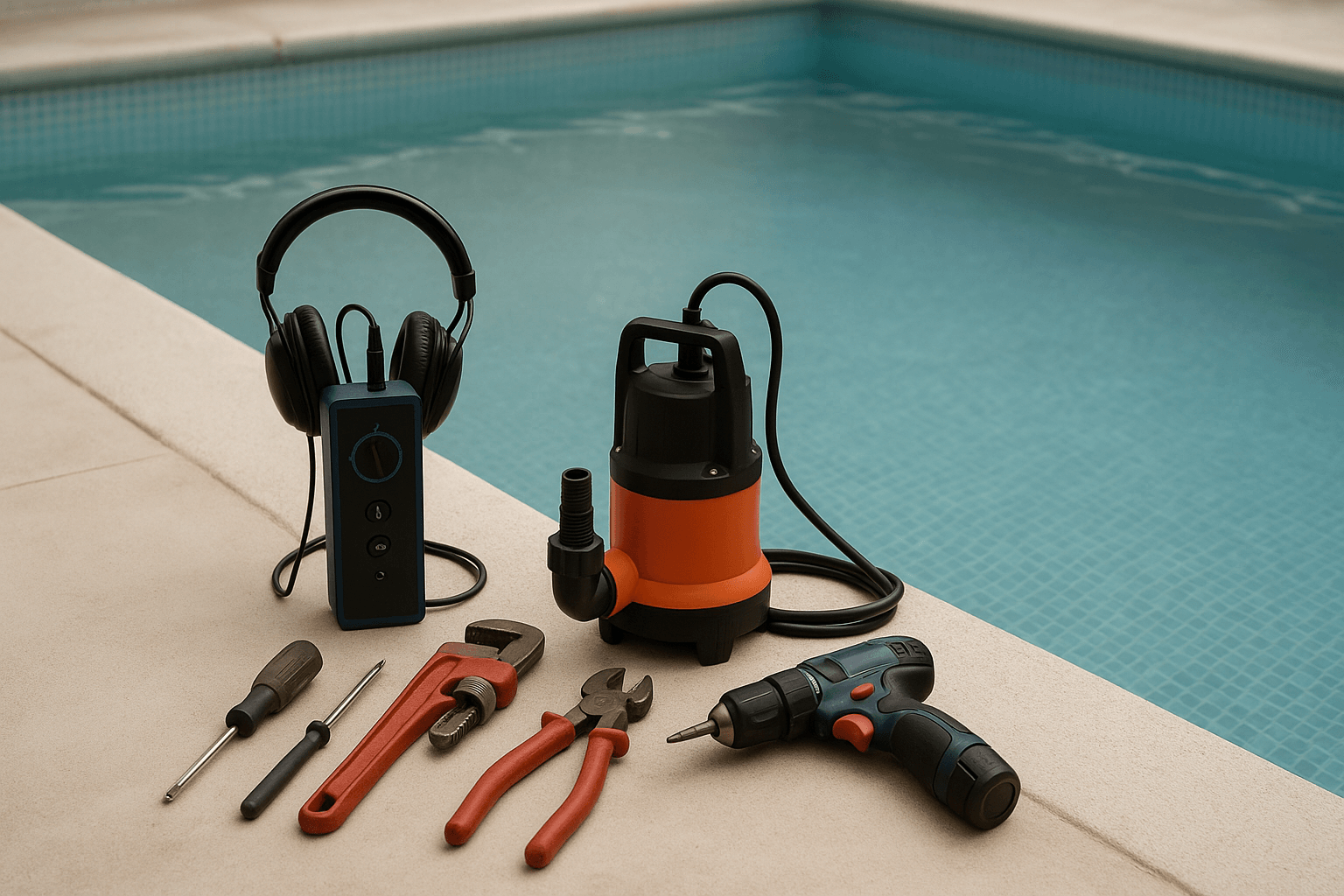 Reparación de fugas en piscinas en Chiclana - Fuga de Agua Chiclana en Chiclana de la Frontera